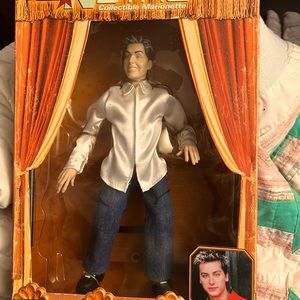 Lance Bass from NSYNC collectible marionette doll